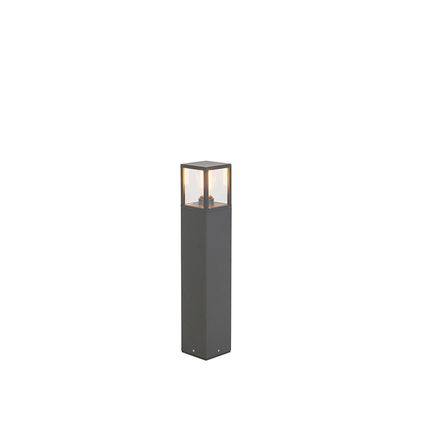QAZQA Lampe d'extérieur sur pied moderne 65 cm anthracite IP54 - Zaandam