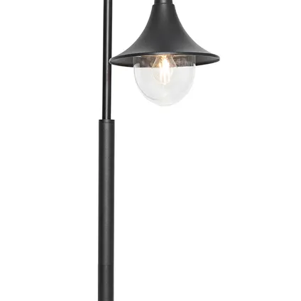 Lanterne d'extérieur classique noire 125 cm IP44 - Daphne 3