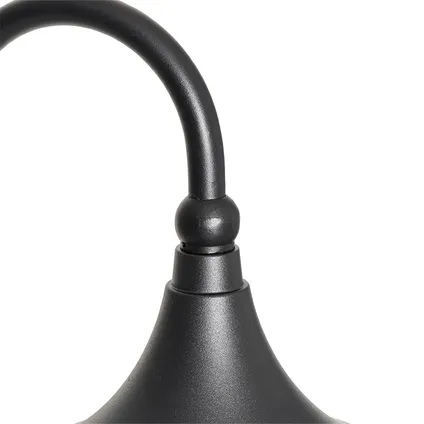 Lanterne d'extérieur classique noire 125 cm IP44 - Daphne 5