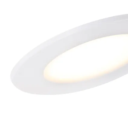 QAZQA Spot encastrable blanc avec LED dimmable en 3 étapes IP65 - Blanca 2