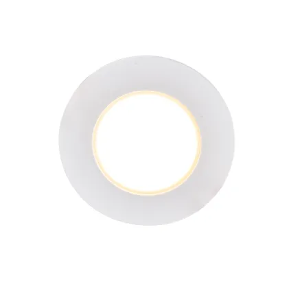 QAZQA Spot encastrable blanc avec LED dimmable en 3 étapes IP65 - Blanca 5
