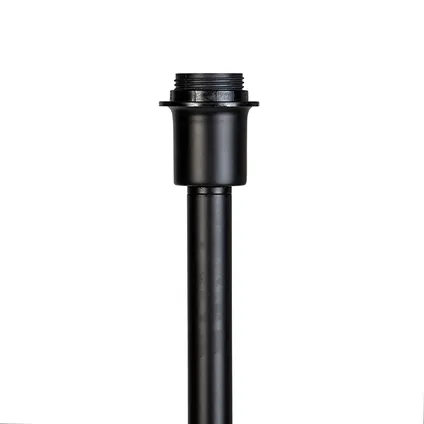 QAZQA Moderne vloerlamp zwart zonder kap 149 cm - Simplo 2