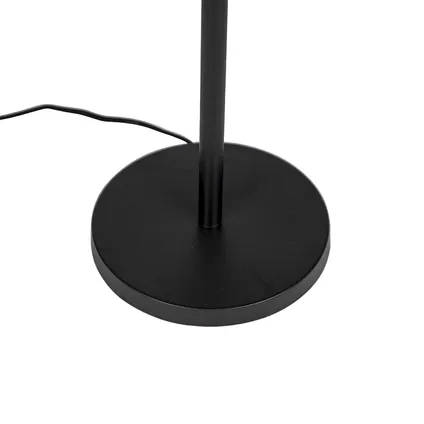 QAZQA Moderne vloerlamp zwart zonder kap 149 cm - Simplo 5