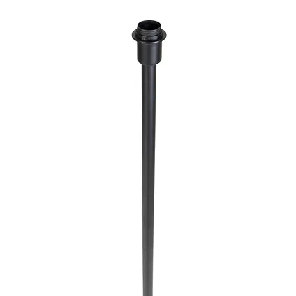 QAZQA Moderne vloerlamp zwart zonder kap 149 cm - Simplo 7
