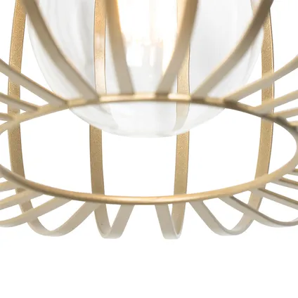 QAZQA Design hanglamp goud - Johanna 6