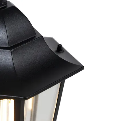 QAZQA Pied de lanterne d'extérieur classique noir 48,6 cm IP44 - New Orleans 3