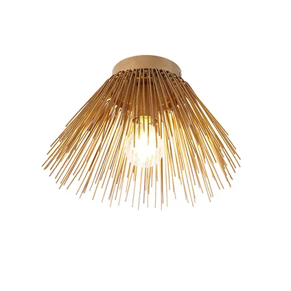 QAZQA Art Deco plafondlamp goud - Broom 3