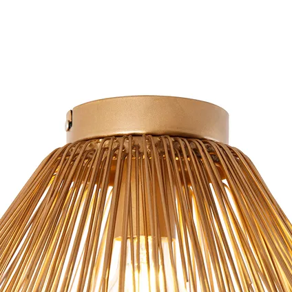 QAZQA Art Deco plafondlamp goud - Broom 8