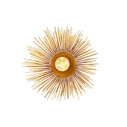 QAZQA Art Deco plafondlamp goud - Broom 10