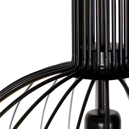 QAZQA Design hanglamp zwart 40 cm - Wire Dos 8