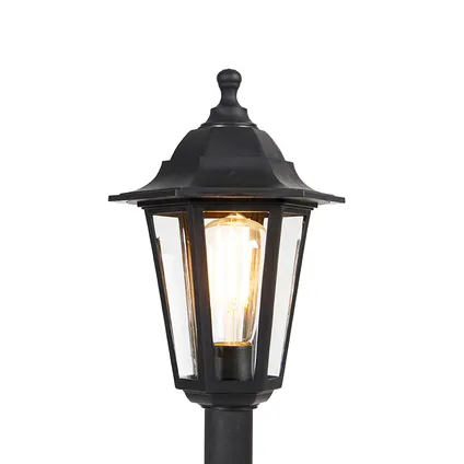 QAZQA Smart lantaarn zwart 122 cm incl. Wifi ST64 - New Haven 8