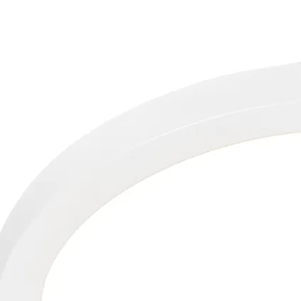 QAZQA Spot encastrable ou en saillie blanc 30 cm avec LED 3 niveaux dim to warm - Trans 2
