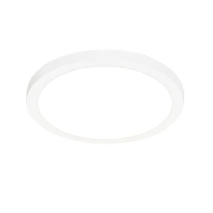 QAZQA Spot encastrable ou en saillie blanc 30 cm avec LED 3 niveaux dim to warm - Trans 6