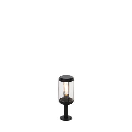 QAZQA Lampe d'extérieur design noire 40 cm IP44 - Schiedam