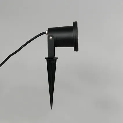 QAZQA Tuinspot zwart incl. snoer en stekker 230 cm IP65 - Basic 2