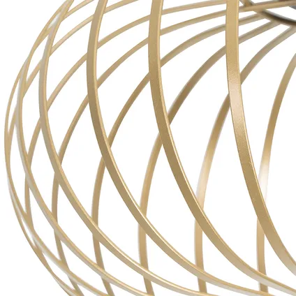 QAZQA Design plafondlamp goud 39 cm - Johanna 3
