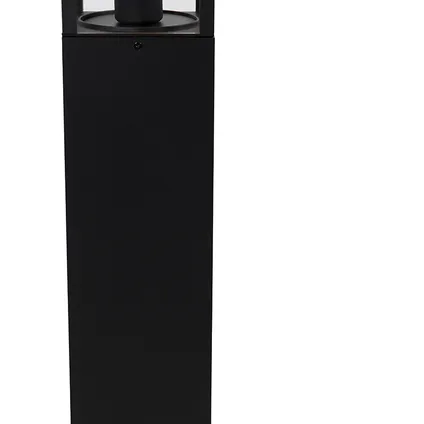 QAZQA Industriële staande buitenlamp zwart 80 cm IP44 - Charlois 6
