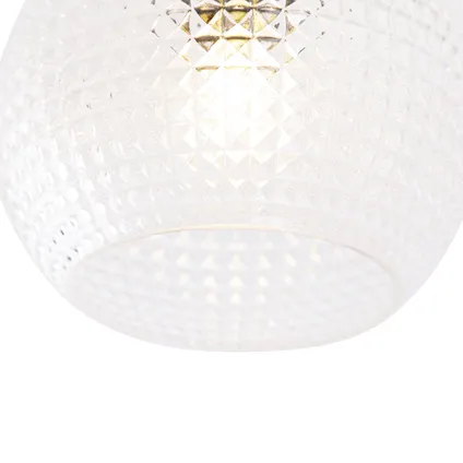 QAZQA Art Deco plafondlamp messing - Sphere 6
