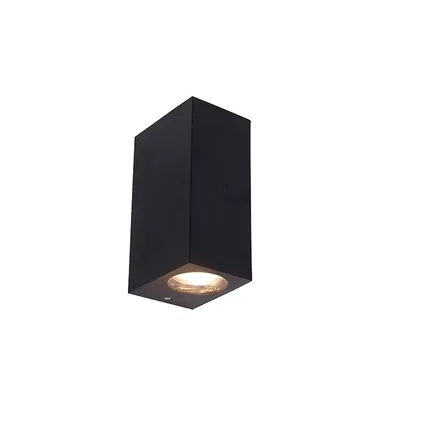 QAZQA Moderne wandlamp zwart van kunststof - Baleno II 3