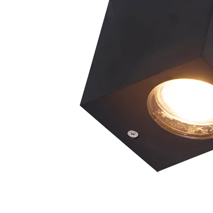 QAZQA Moderne wandlamp zwart van kunststof - Baleno II 4