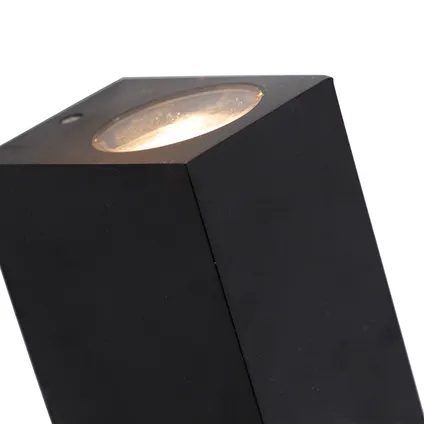 QAZQA Moderne wandlamp zwart van kunststof - Baleno II 6