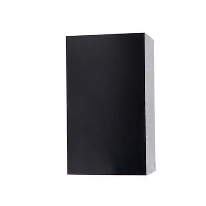 QAZQA Moderne wandlamp zwart van kunststof - Baleno II 9