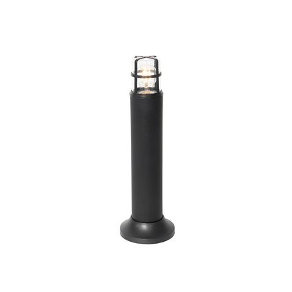 Moderne staande buitenlamp zwart IP54 50 cm - Kiki