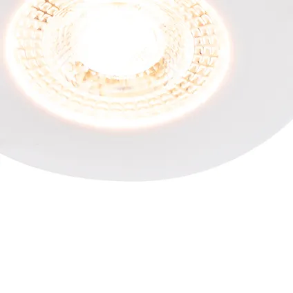 QAZQA Spot encastrable blanc avec LED dimmable en 3 étapes - Ulo 5
