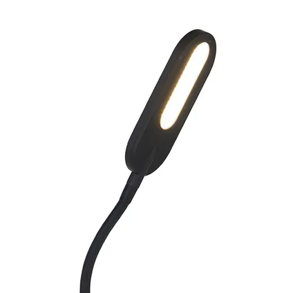 QAZQA Vloerlamp zwart incl. LED 5-staps dimbaar in kelvin - Botot 3