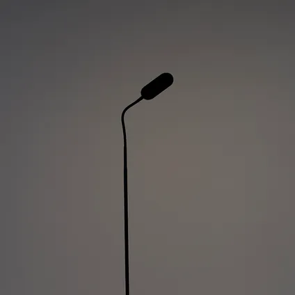 QAZQA Vloerlamp zwart incl. LED 5-staps dimbaar in kelvin - Botot 10