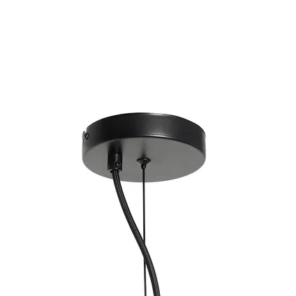 QAZQA Moderne hanglamp zwart 8-lichts - Osprey 9