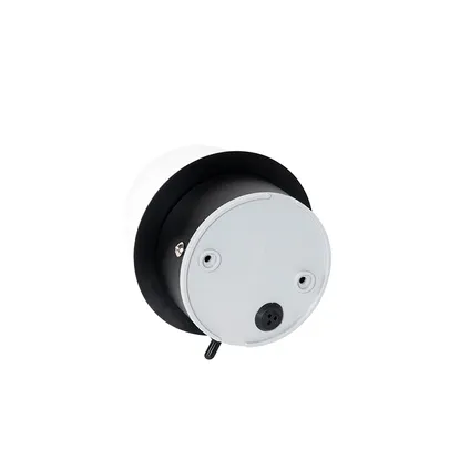 QAZQA Moderne wandlamp zwart IP44 - Cederic 10