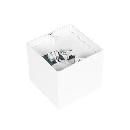 QAZQA Design spot wit vierkant AR111 - Box 9