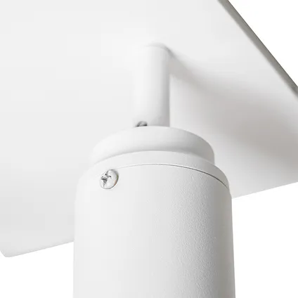 QAZQA Moderne badkamer spot wit vierkant 3-lichts IP44 - Ducha 3
