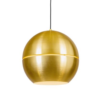 QAZQA Retro hanglamp goud 40 cm - Slice