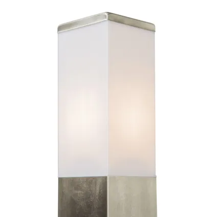 QAZQA Moderne buitenlamp paal staal 80 cm IP44 - Malios 7