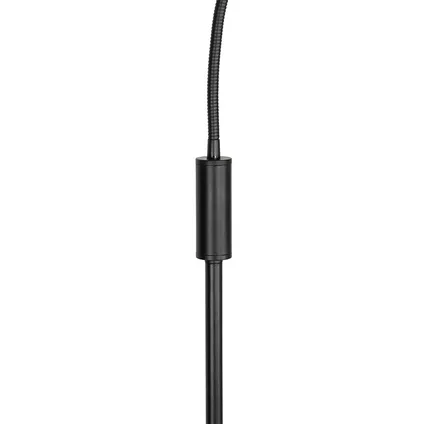 QAZQA Moderne vloerlamp zwart - Carmen 7