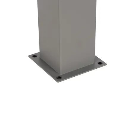 QAZQA Buitenlamp 30 cm grijs met grondpin en kabelmof - Denmark 9