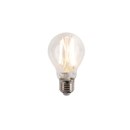 QAZQA Smart plafondlamp donkergrijs met hout incl. WiFi E27 - Arthur 3