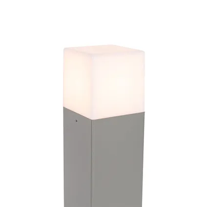 QAZQA Lampe d'extérieur 50 cm grise avec tige de terre et manchon de câble - Danemark 7
