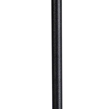 QAZQA Vloerlamp zwart kap luipaard dessin 40 cm - Parte 9