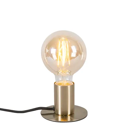 QAZQA Art Deco tafellamp goud - Facil