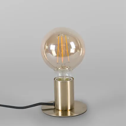 QAZQA Art Deco tafellamp goud - Facil 9
