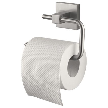 Haceka Mezzo Porte-Papier Toilette sans Couvercle Brossé