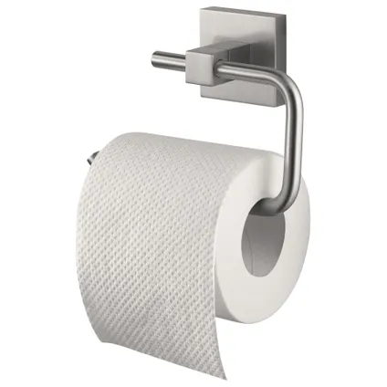 Haceka Mezzo Porte-Papier Toilette sans Couvercle Brossé