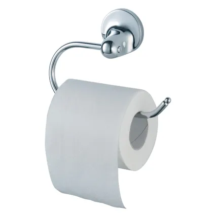 Haceka Aspen Porte-Papier Toilette sans Couvercle Chromé 2