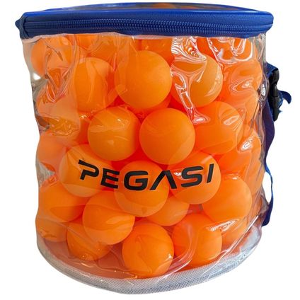 Pegasi - Pingpong ballen 100st. Oranje - Merkloos