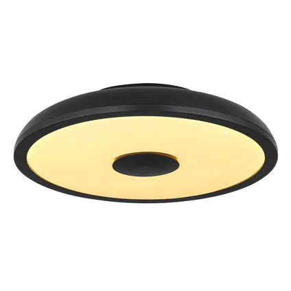 Globo Plafondlamp Raffy LED plastic zwart 1x LED 3