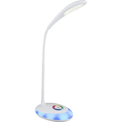 Globo Tafellamp Minea LED plastic wit 1x LED 3