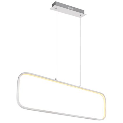 Globo Hanglamp Silla LED metaal nikkel 1x LED